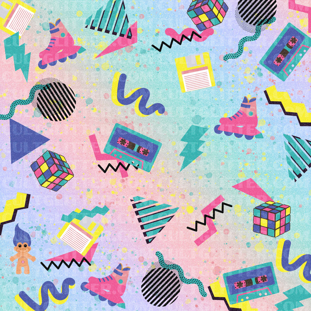 90s Kid Wrap - Printable
