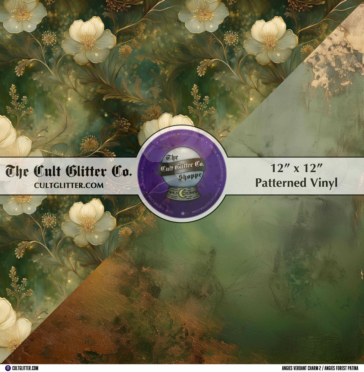 Angies Verdant Charm 2 / Angies Forest Patina - Vinyl