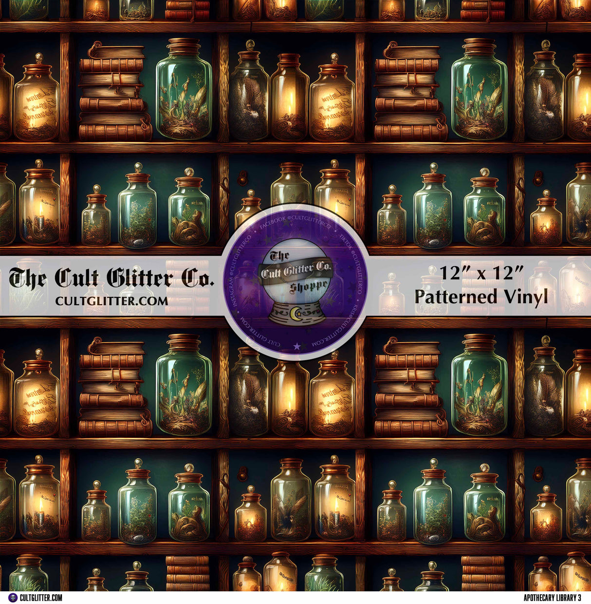 Apothecary Library 3 - Vinyl