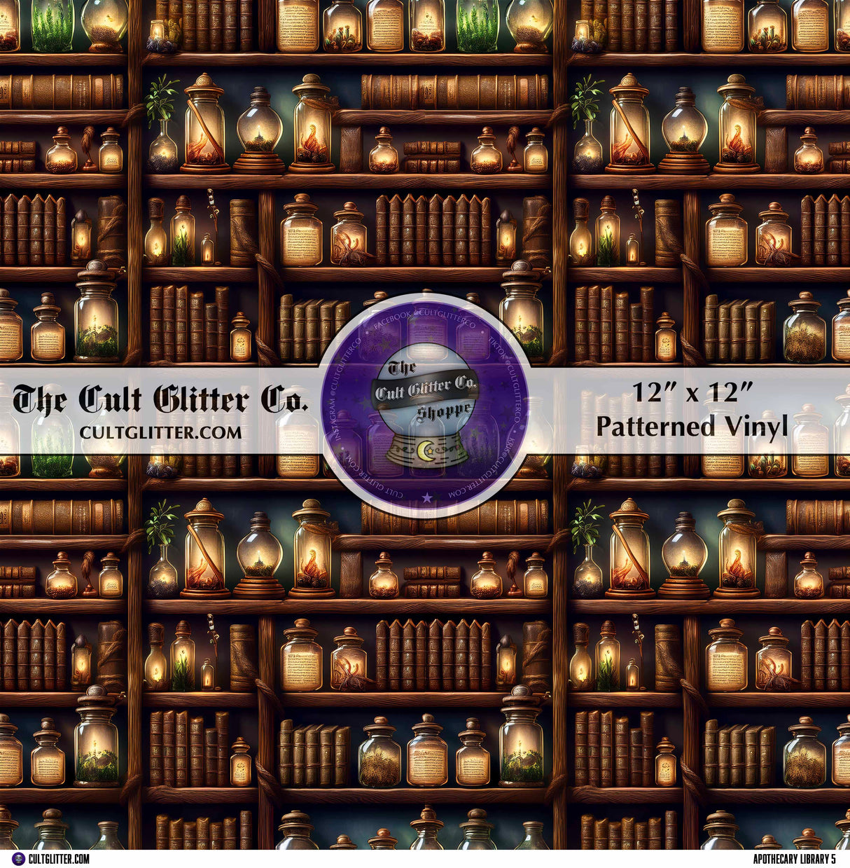 Apothecary Library 5 - Vinyl