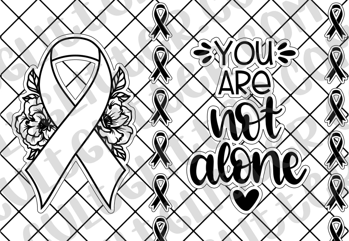 Awareness Tumbler Template