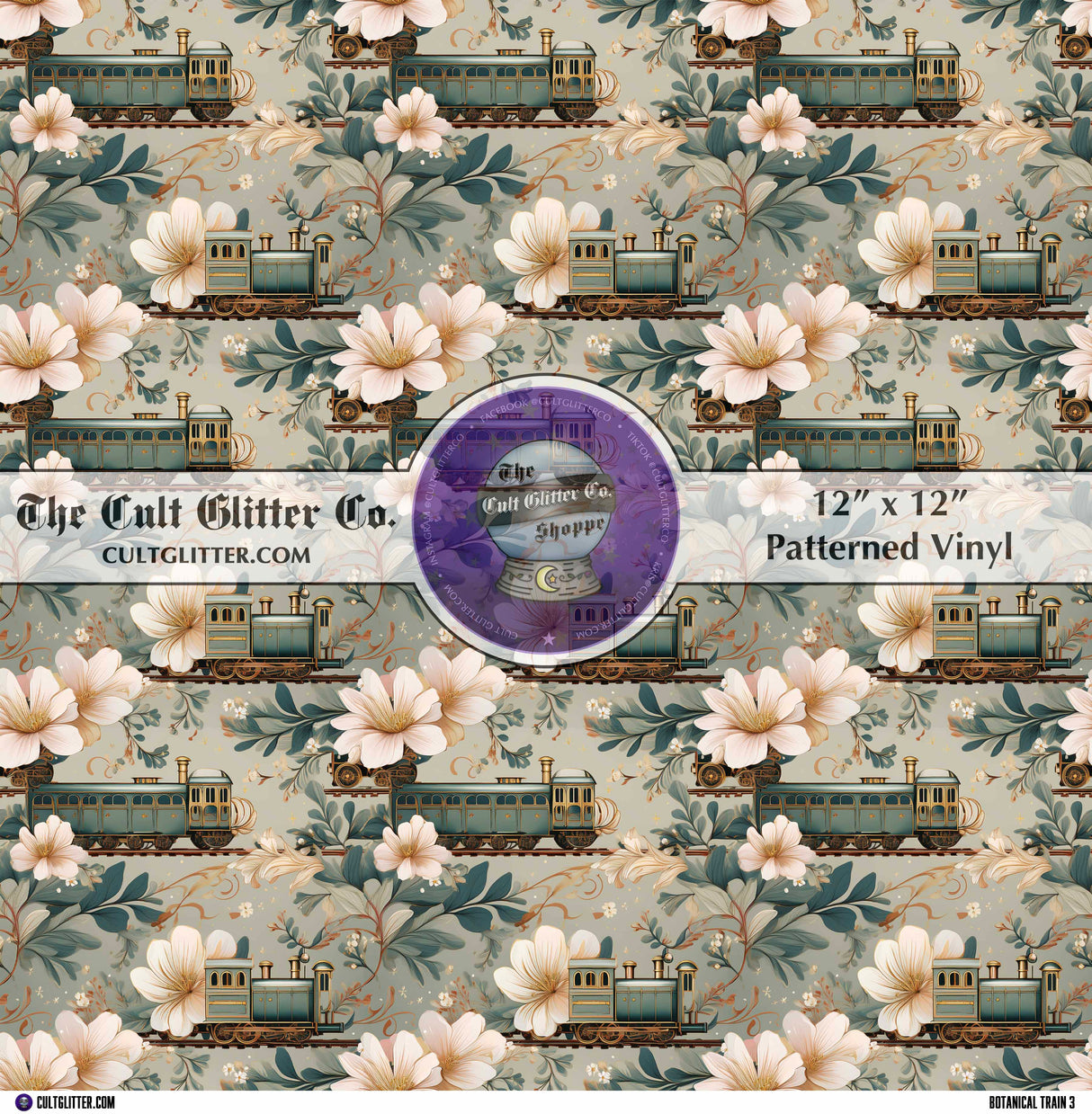 Botanical Train 3 - Vinyl