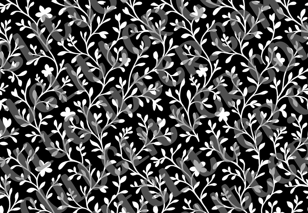 Blooming Foliage Template