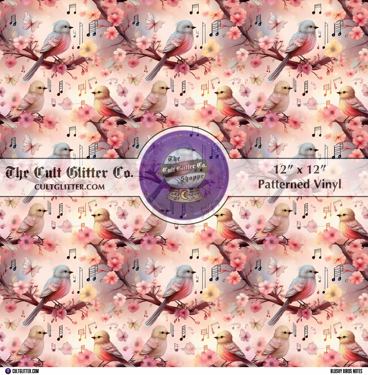 Blushy Birds Notes - Vinyl