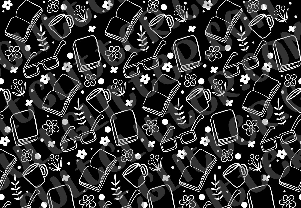 Bookish Doodles Template