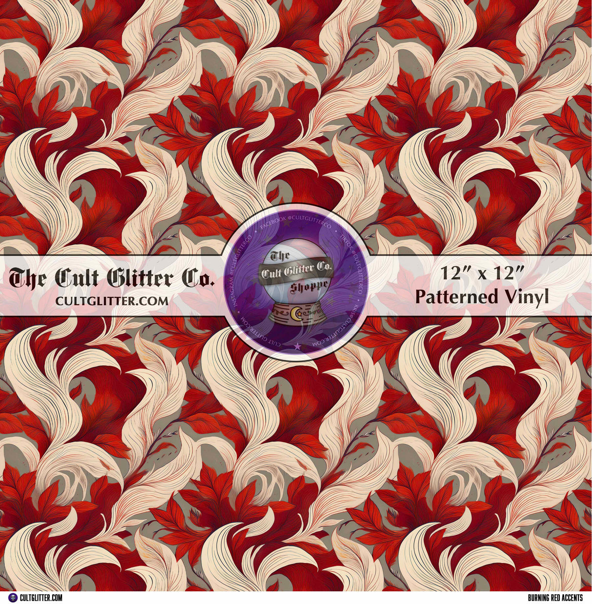 Burning Red Accents - Vinyl