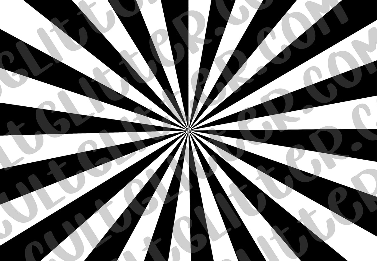 Burst Tumbler Template