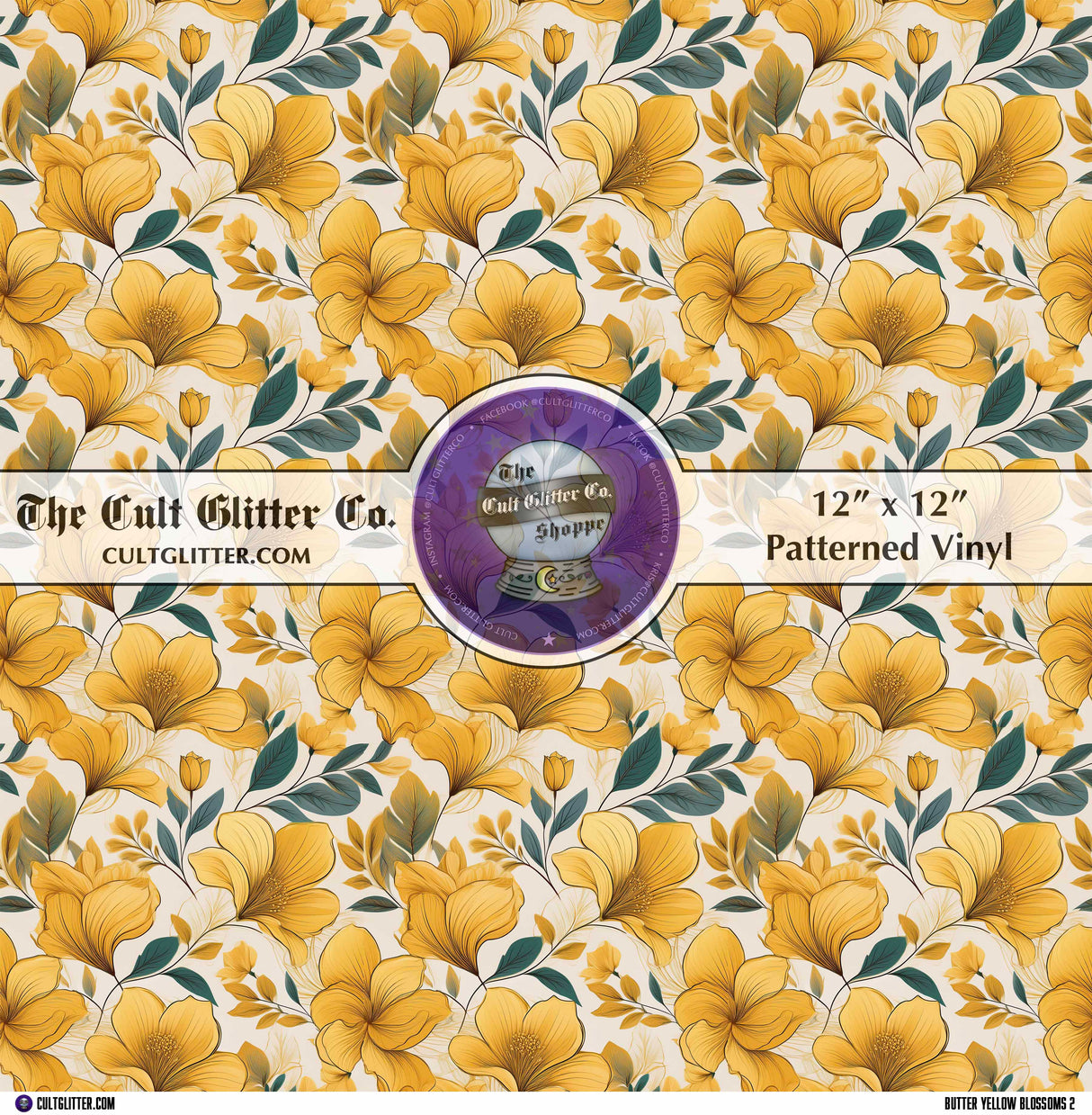Butter Yellow Blossoms 2 - Vinyl
