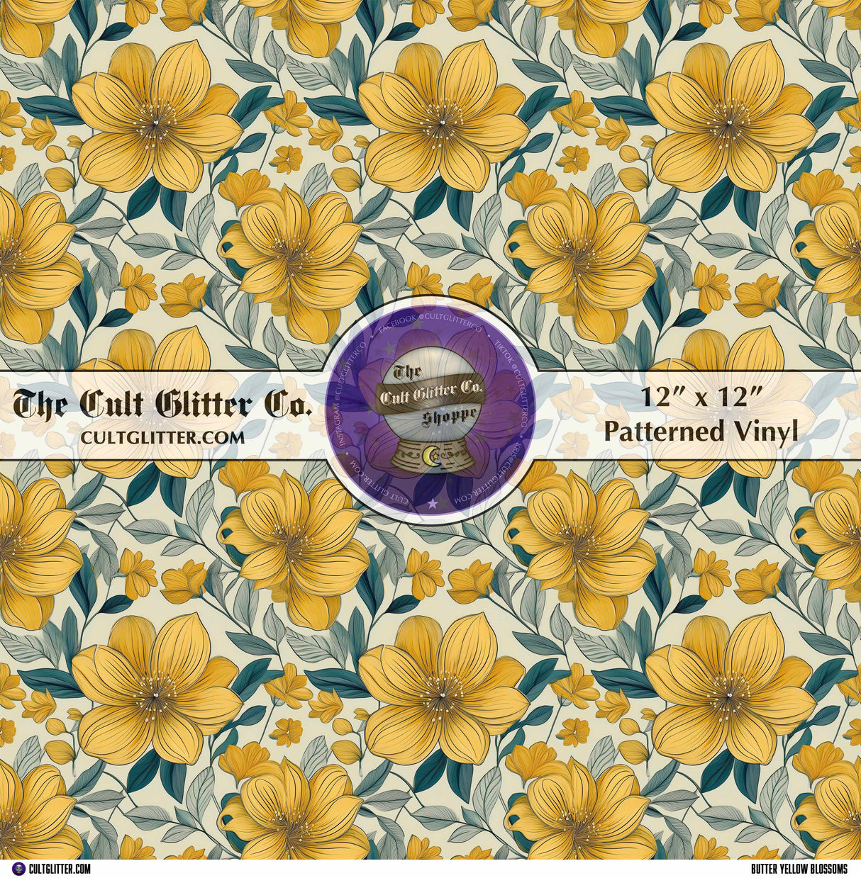 Butter Yellow Blossoms - Vinyl