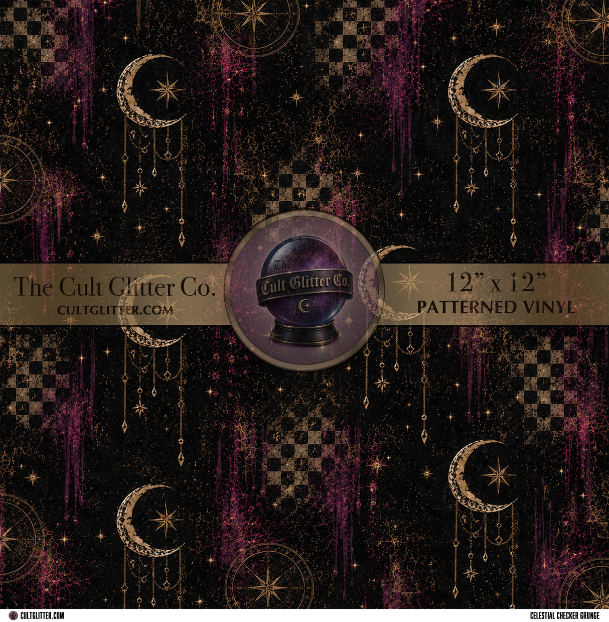 Celestial Checker Grunge - Vinyl