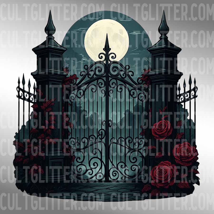 Cemetery Gates - Decal