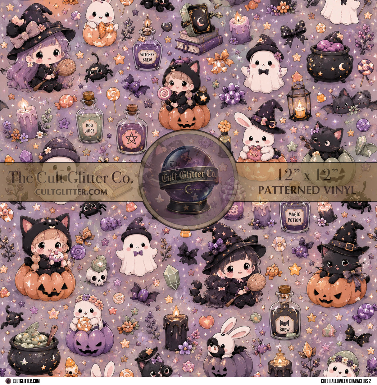 Cute Halloween Characters 2 - Vinyl