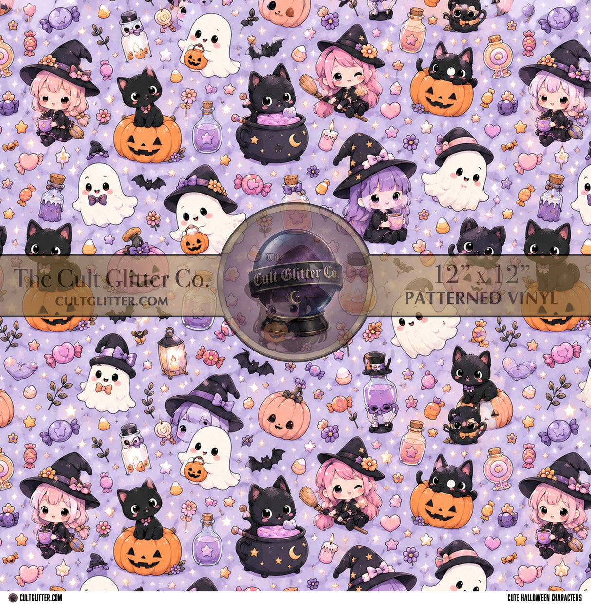 Cute Halloween Characters - Vinyl