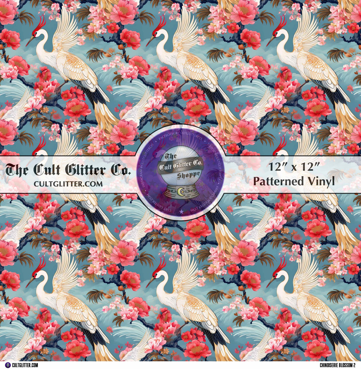 Chinoiserie Blossom 2 - Vinyl