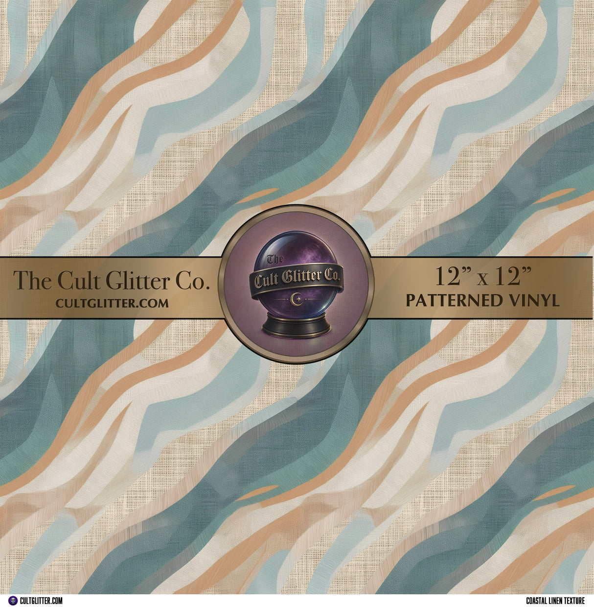 Coastal Linen Texture - Vinyl