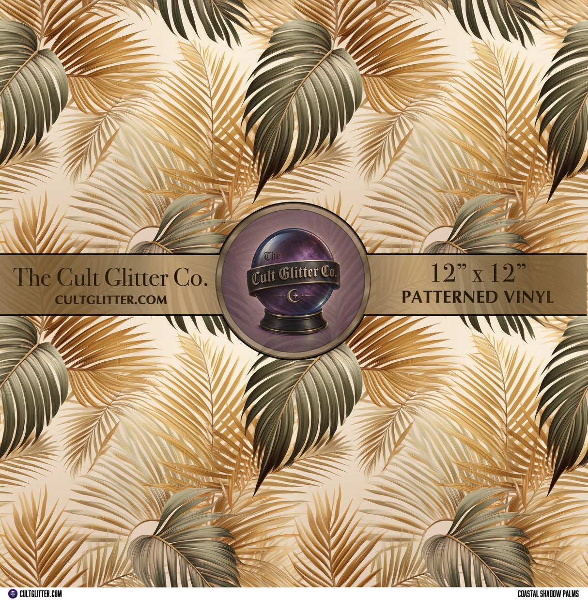 Coastal Shadow Palms - Vinyl