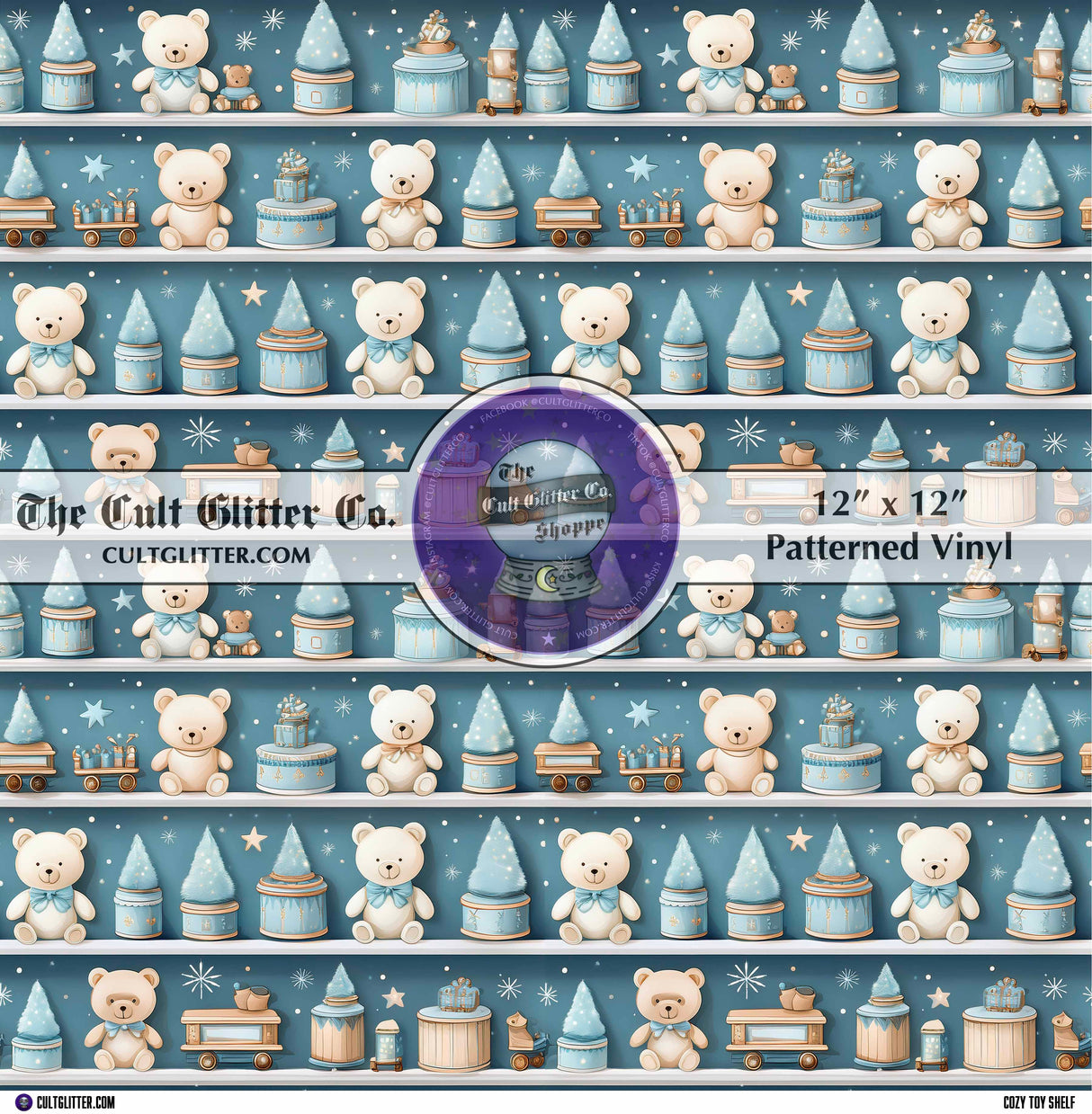 Cozy Toy Shelf - Vinyl