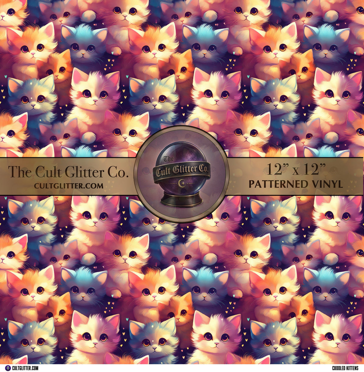 Cuddled Kittens - Vinyl