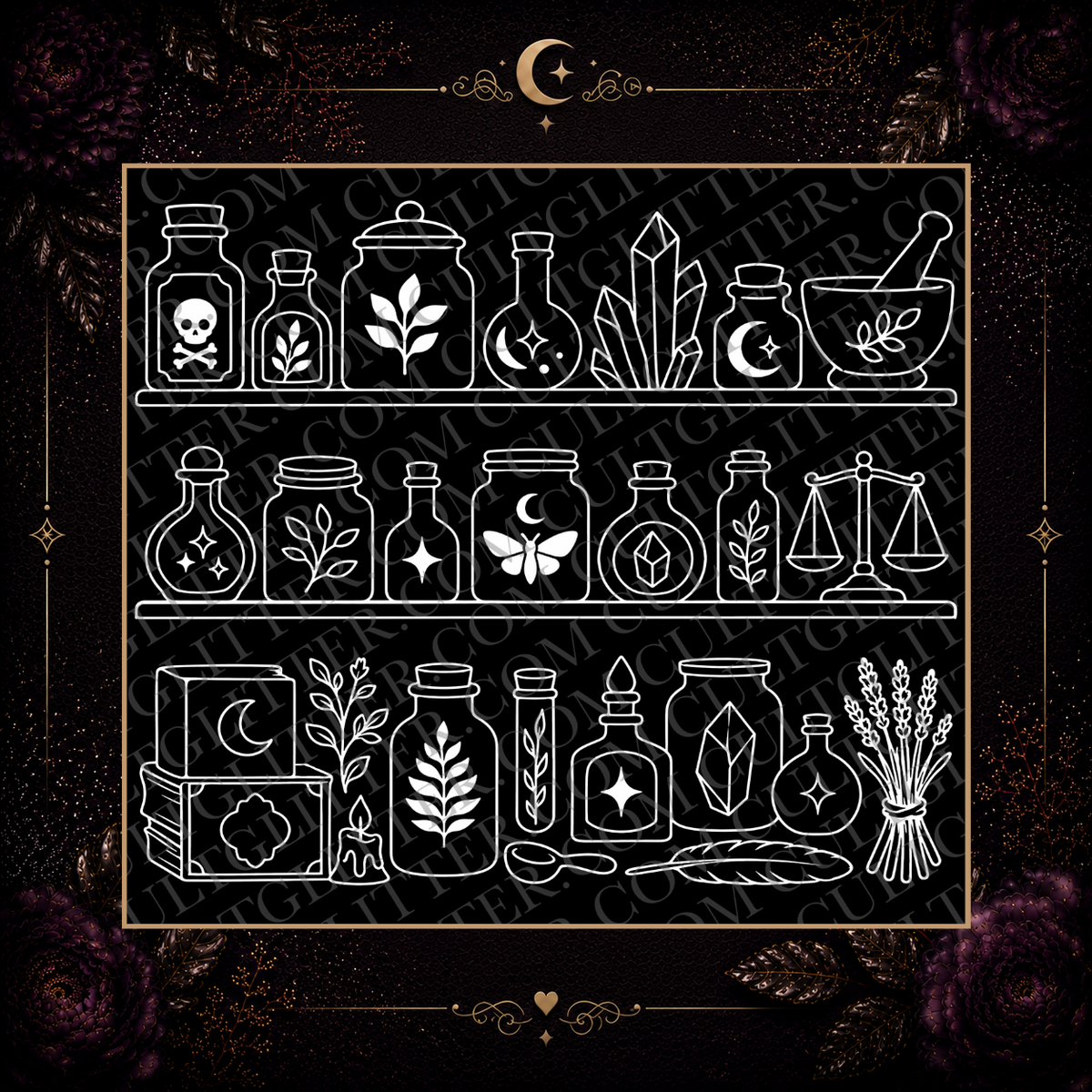 Potions Shelf Template