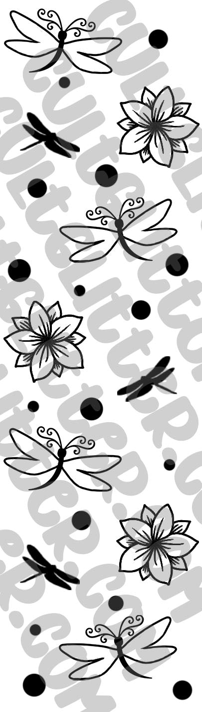 Dragonflies Inkjoy Pen Template