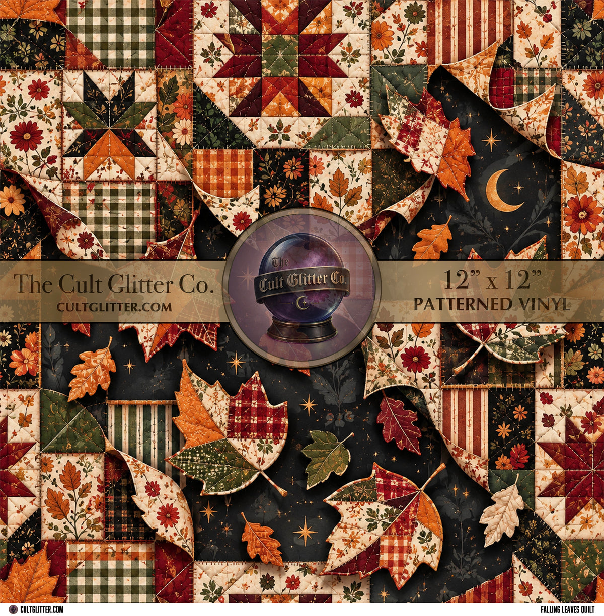 Falling Leaves Quilt - Vinyl
