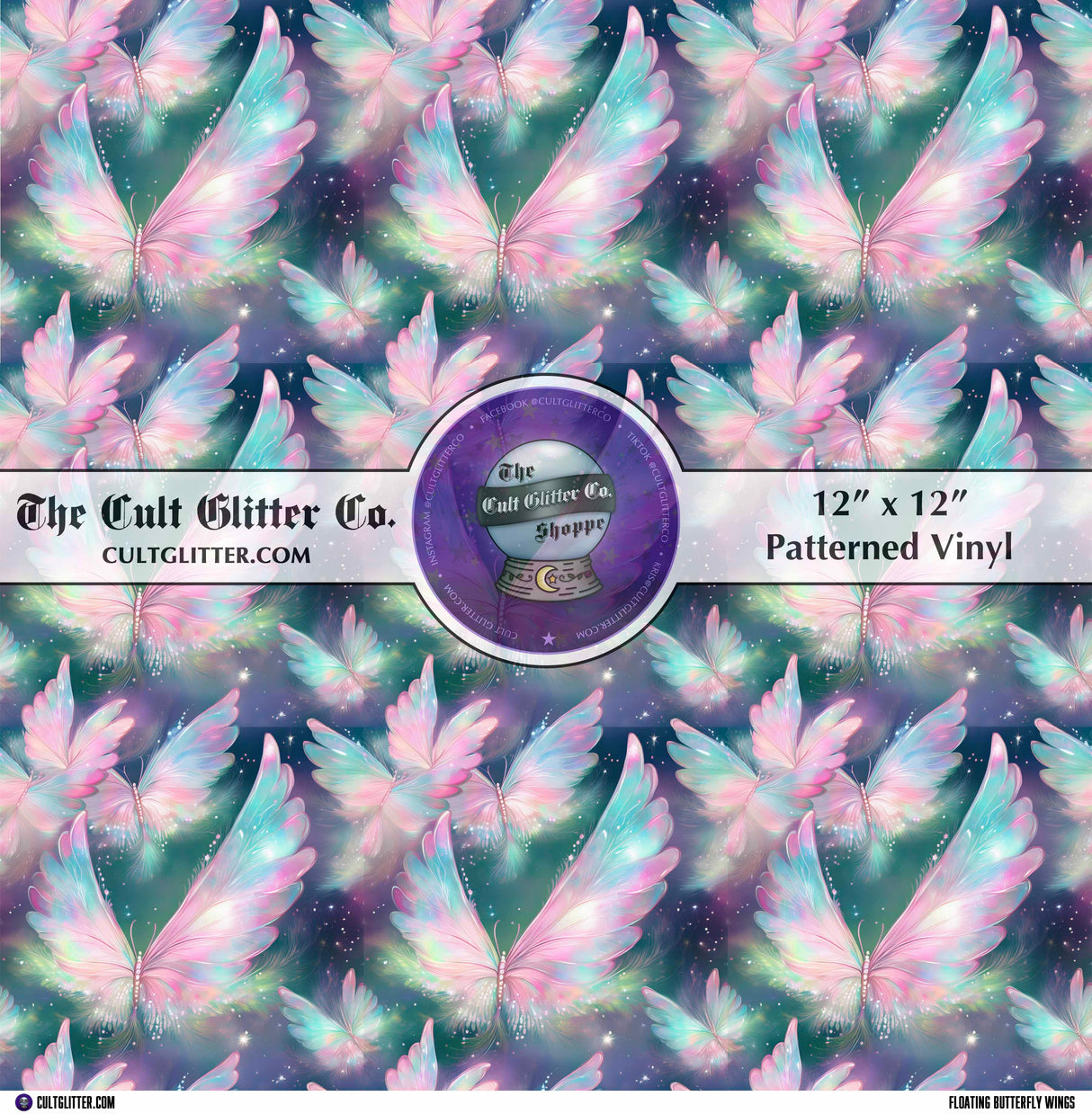 Floating Butterfly Wings - Vinyl