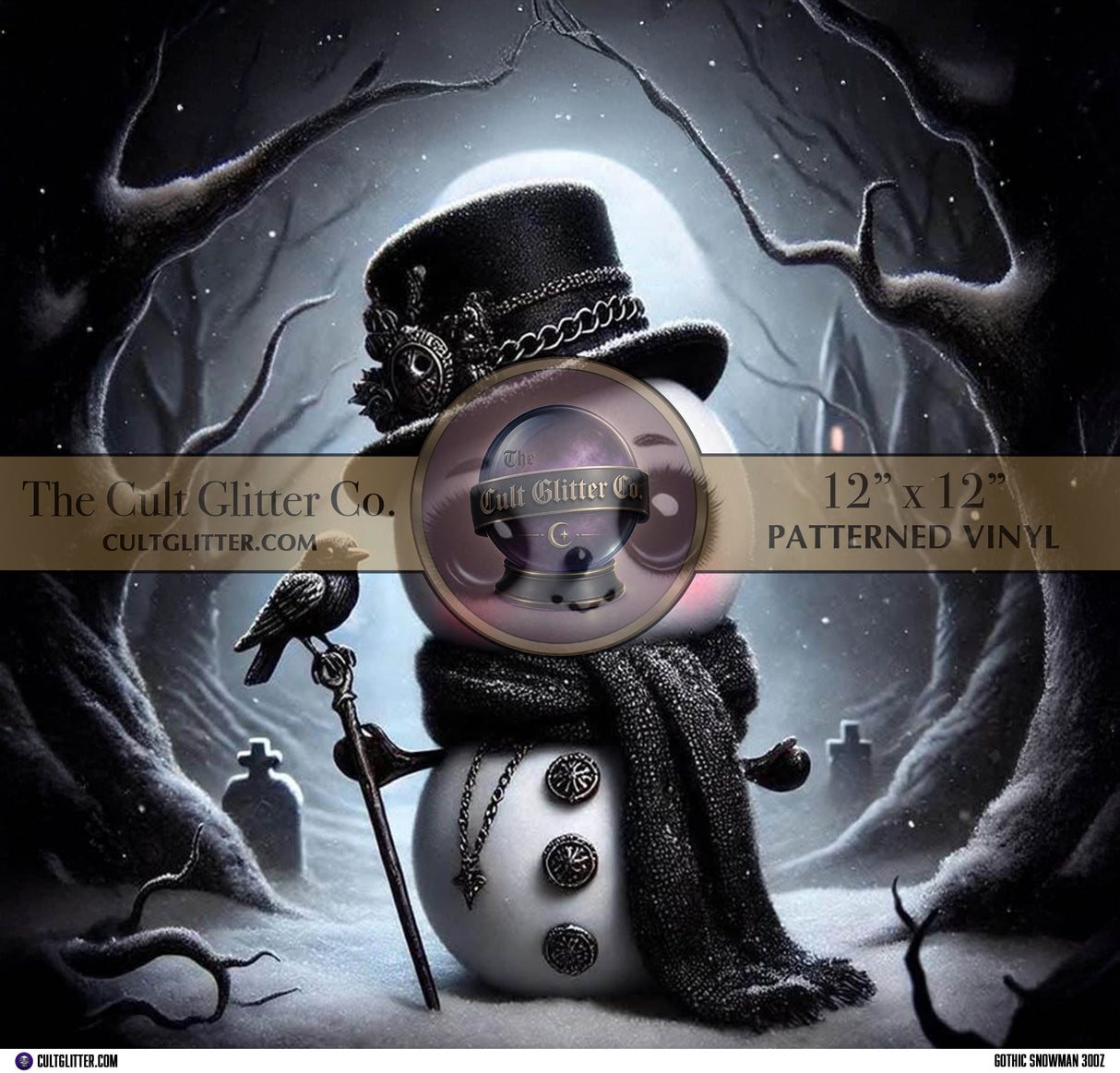 Gothic Snowman - Vinyl Wrap