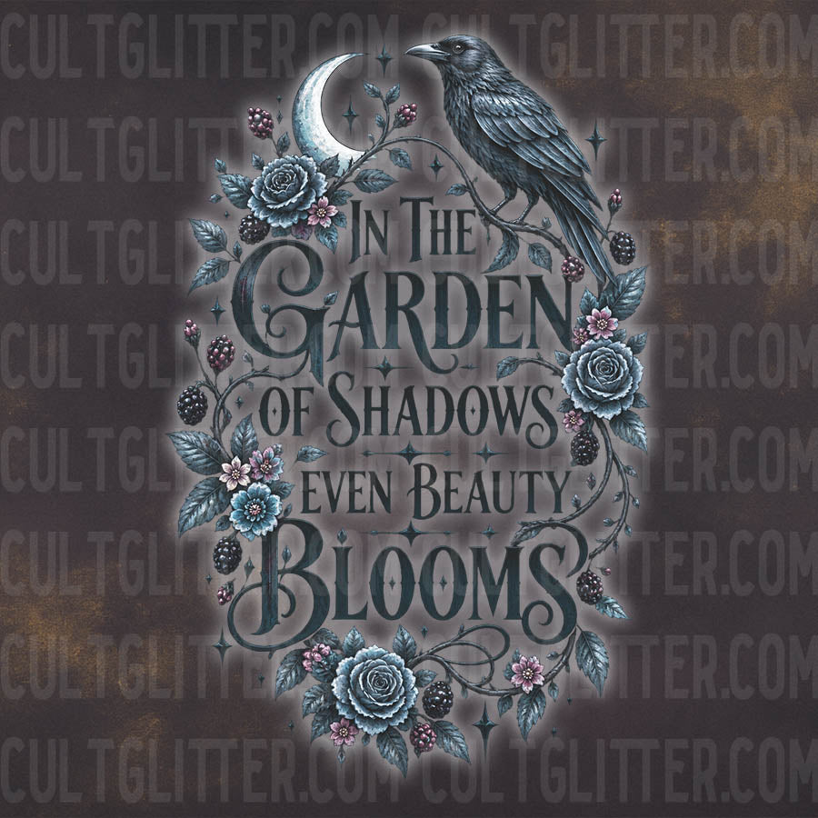 Garden of Shadows Beauty Blooms - Decal