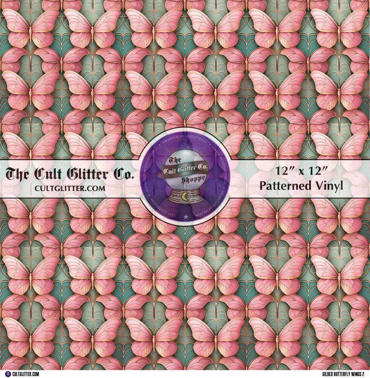 Gilded Butterfly Wings 2 - Vinyl