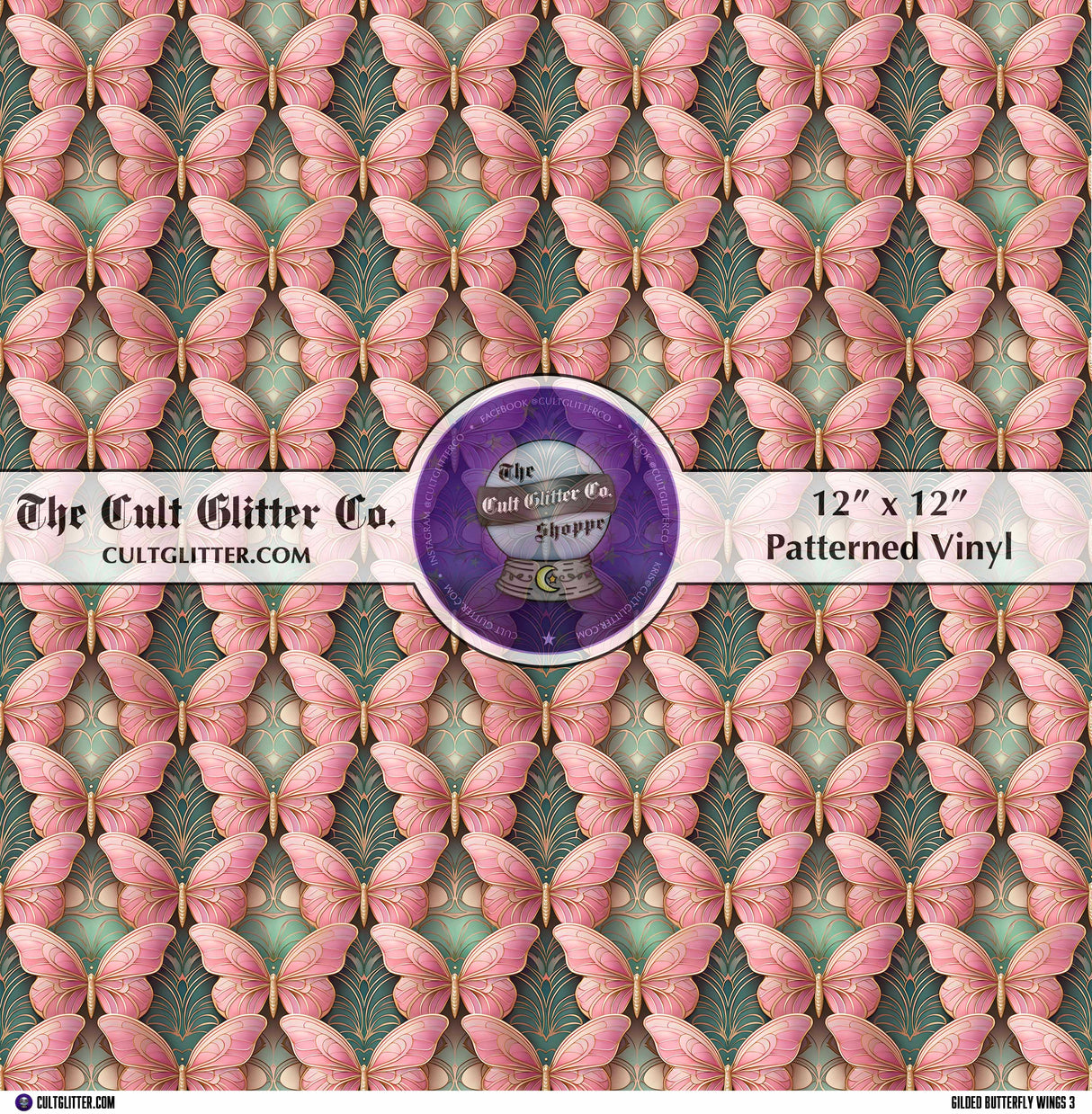 Gilded Butterfly Wings 3 - Vinyl