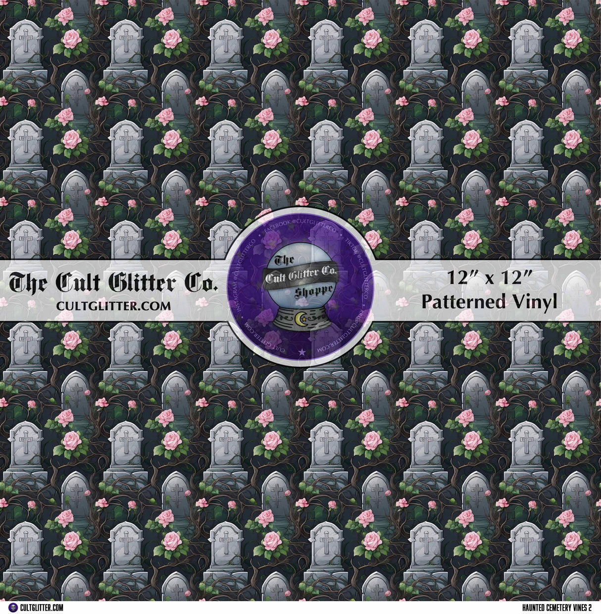 Haunted Cemetery Vines 2 - Vinyl