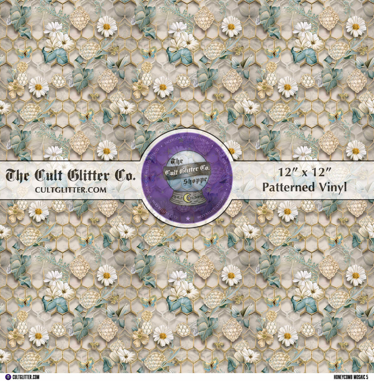 Honeycomb Mosaic 5 - Vinyl