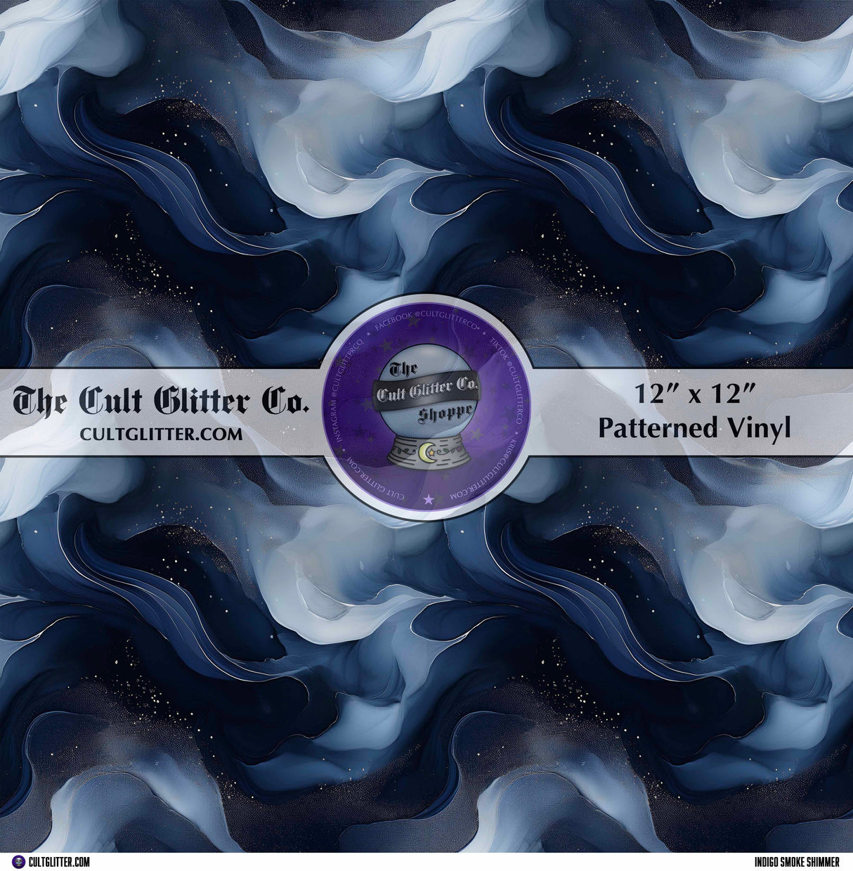 Indigo Smoke Shimmer - Vinyl