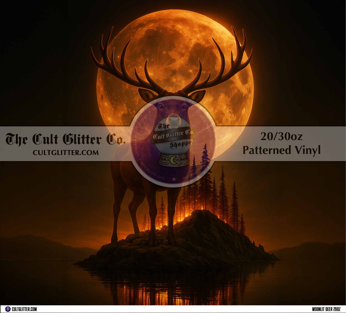 Moonlit Deer - Vinyl Wrap