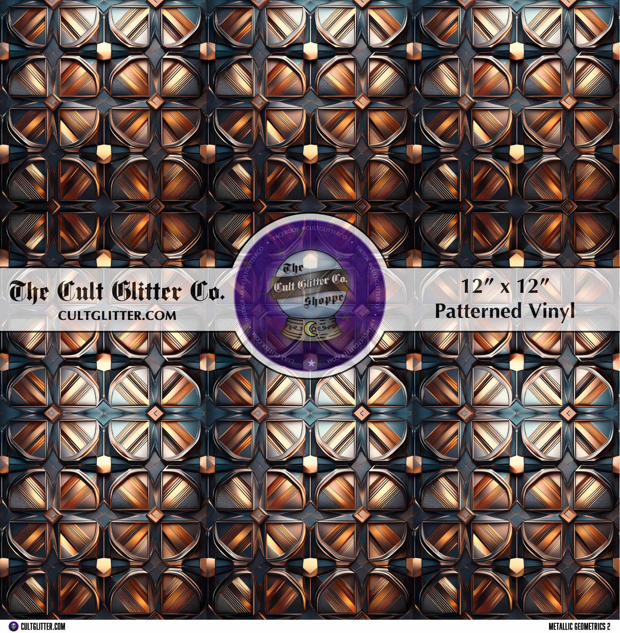 Metallic Geometrics 2 - Vinyl