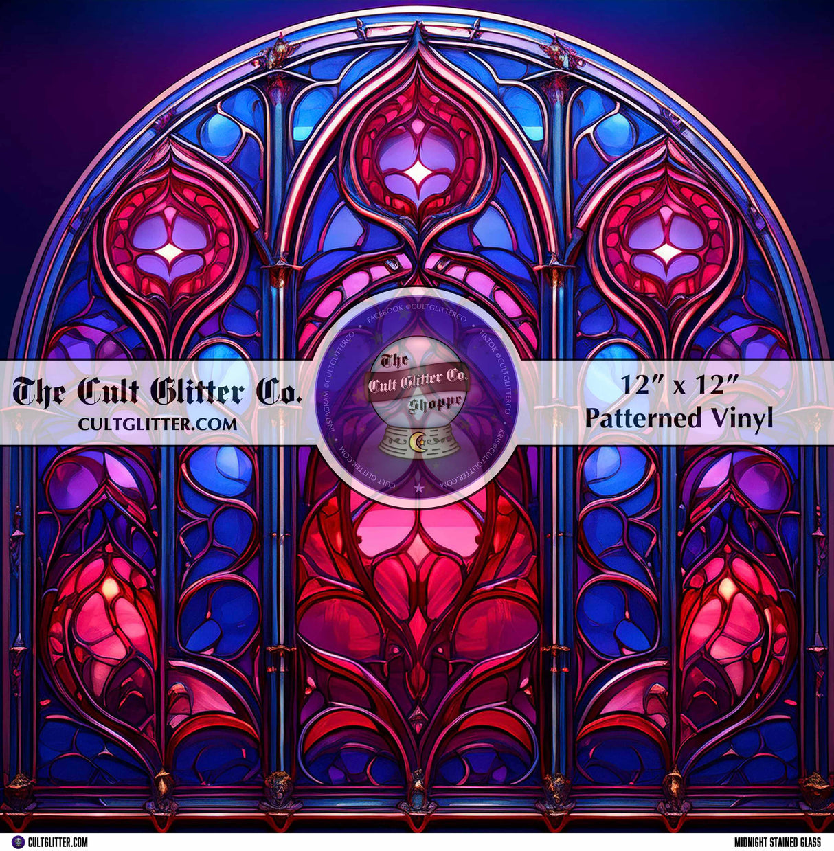 Midnight Stained Glass - Vinyl