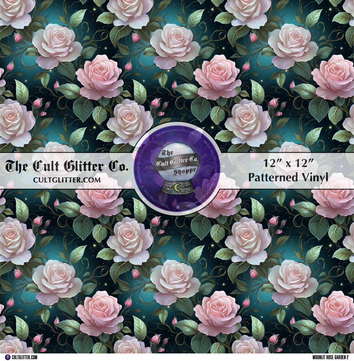 Moonlit Rose Garden 2 - Vinyl