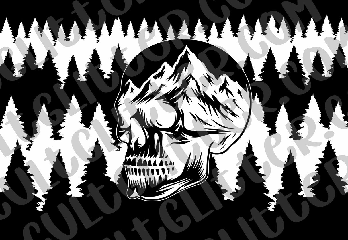 Mountain Skull Template