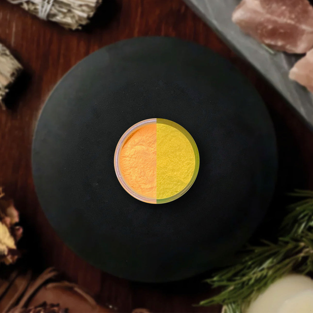 Orange Peel Mica - Glow