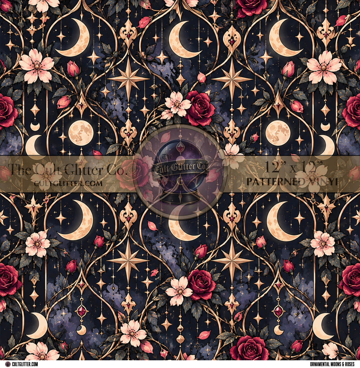 Ornamental Moons & Roses - Vinyl