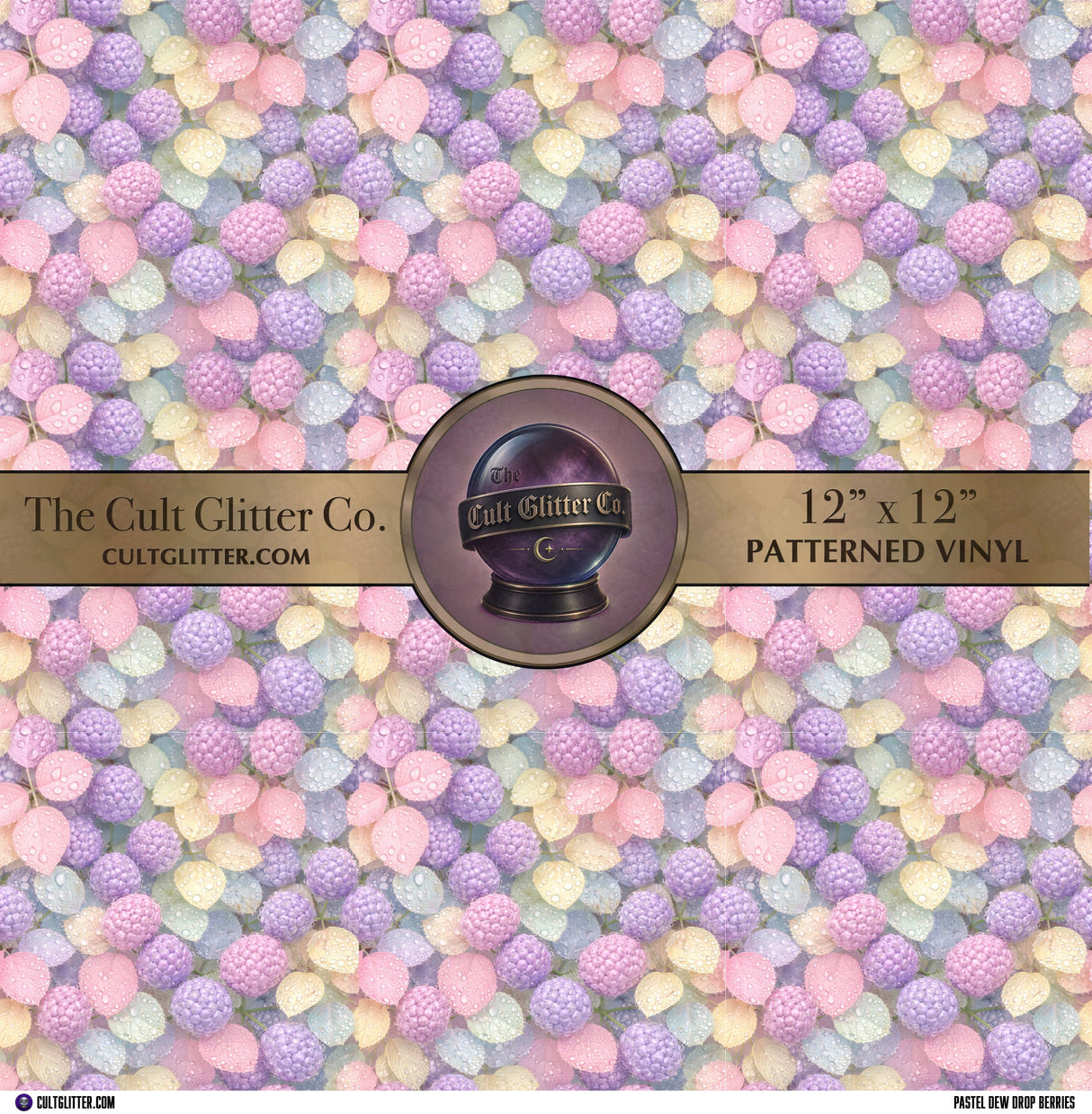 Pastel Dew Drop Berries - Vinyl