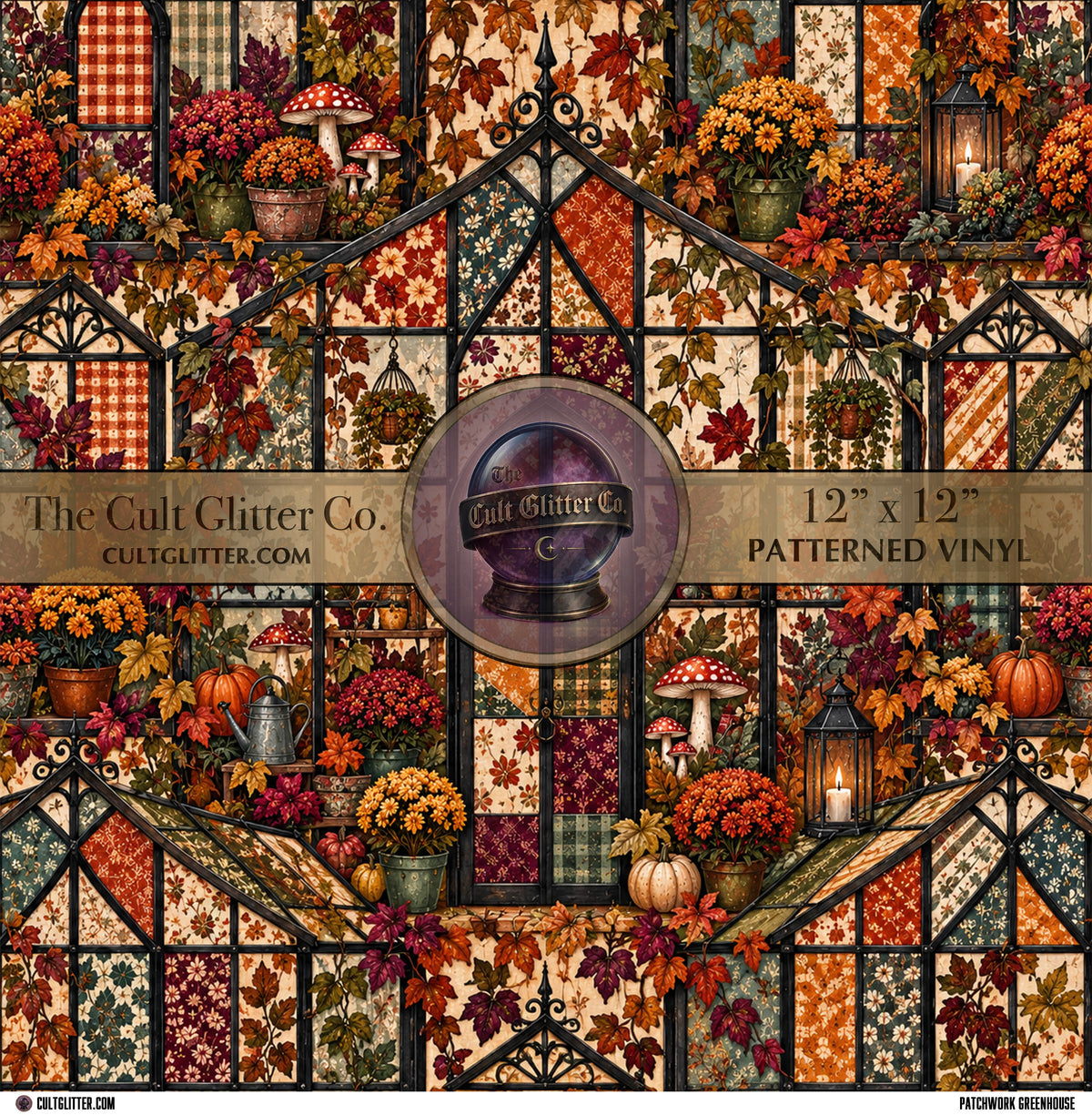 Patchwork Greenhouse - Vinyl