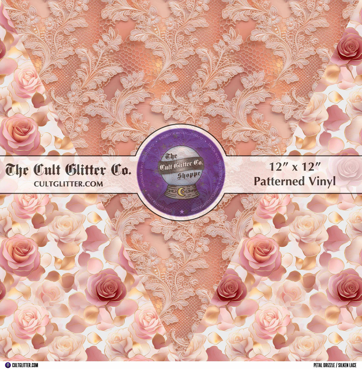 Petal Drizzle / Silken Lace - Vinyl