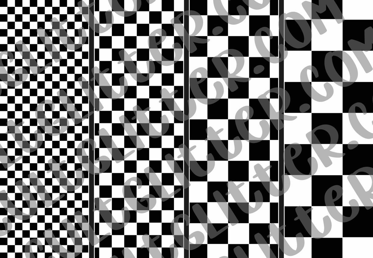 Pixel Art / Checkers Template Bundle