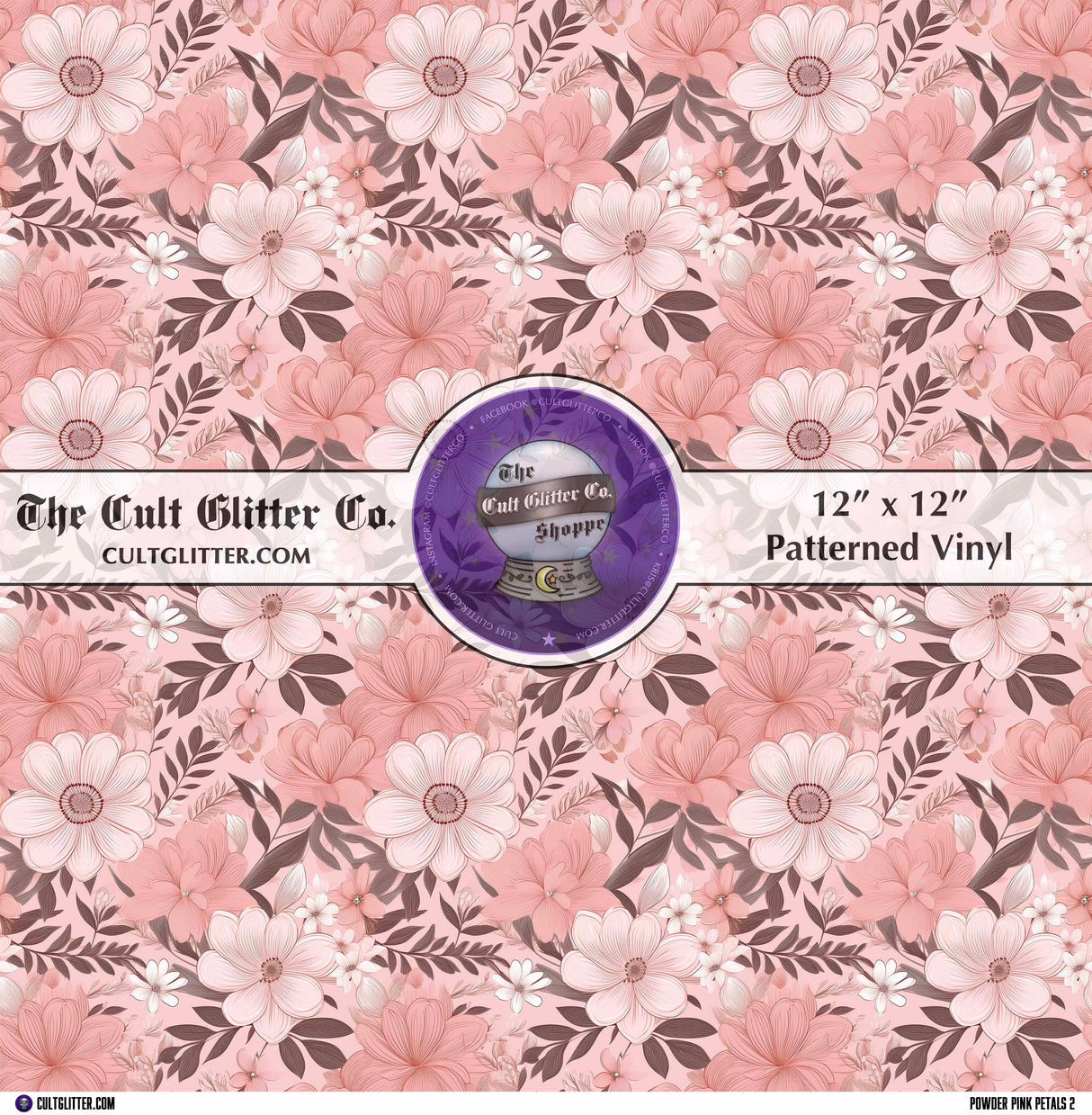 Powder Pink Petals 2 - Vinyl