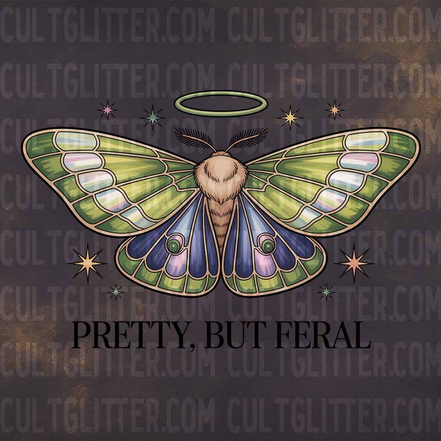 Pretty But Feral - Decal
