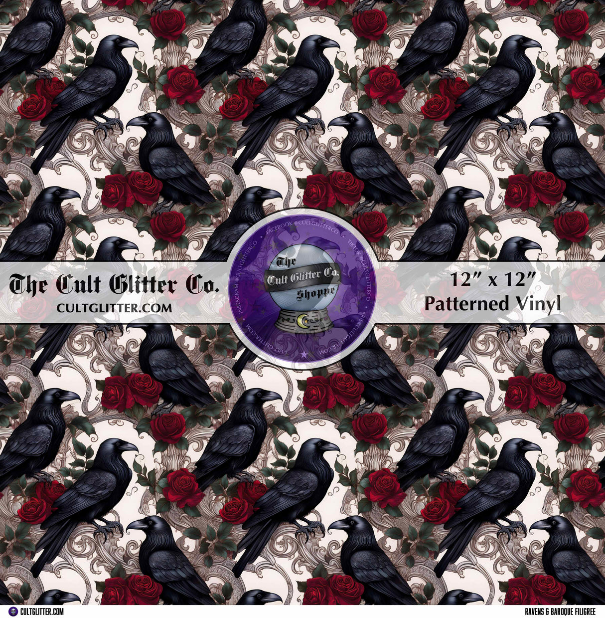 Ravens & Baroque Filigree - Vinyl