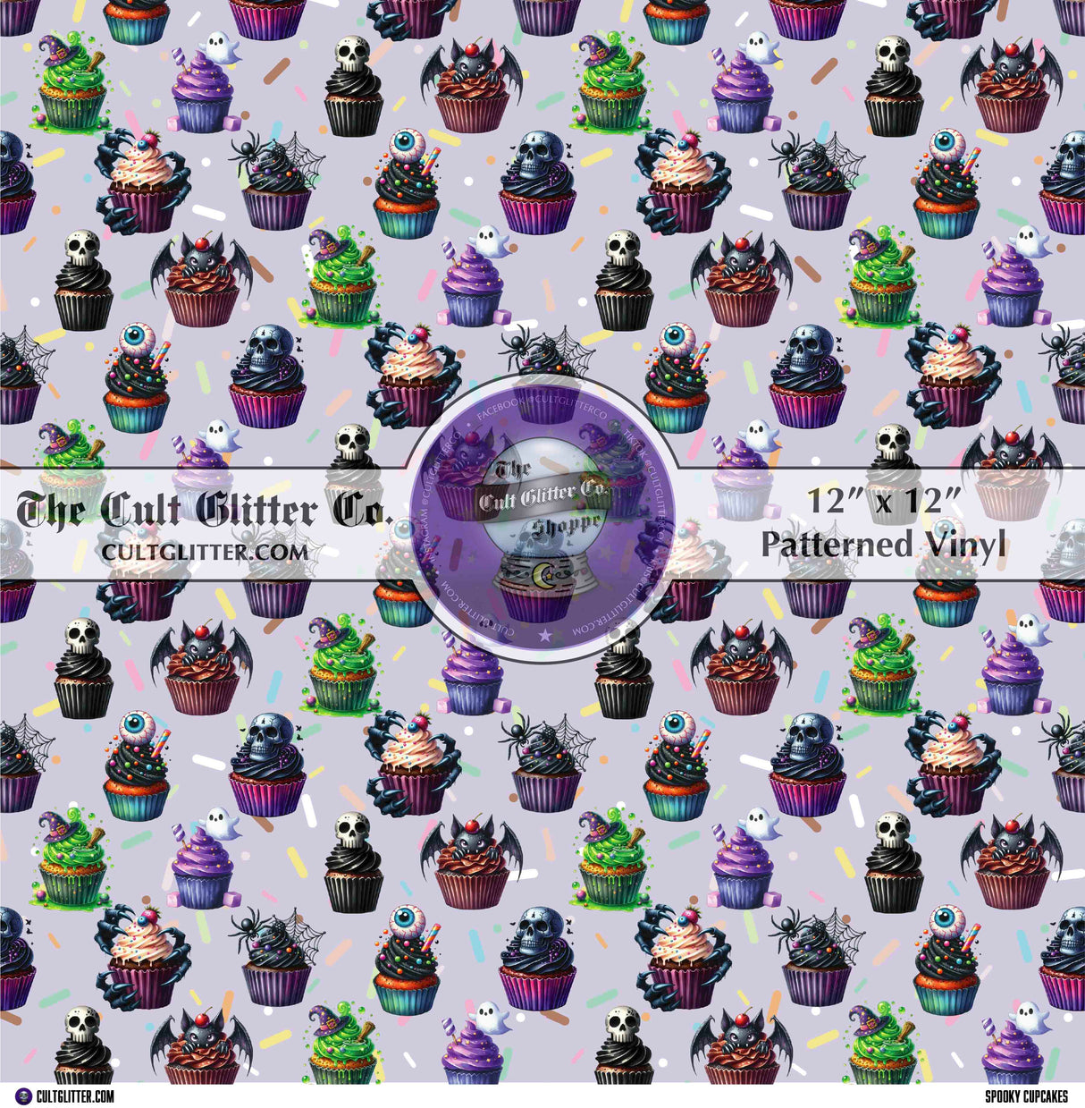 Spooky Cupcakes - Vinyl