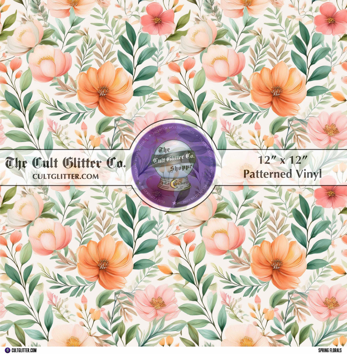 Spring Florals - Vinyl