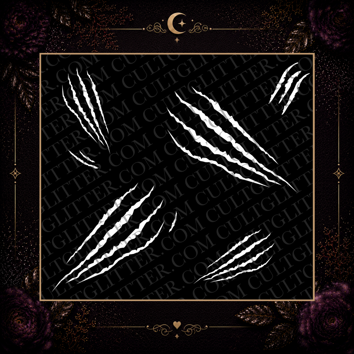 Scratch Marks Template